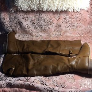 Tall over the knee boots